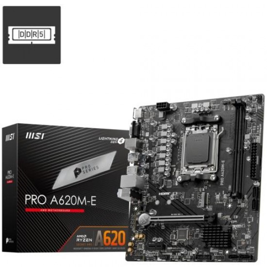 MSI MB PRO A620M-E AM5 DDR5 6800(OC)
