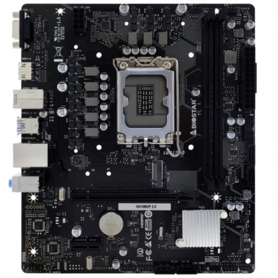 Biostar H610MHP 2.0 Intel 1700p DDR4 3200 HDMI VGA M2 mATX