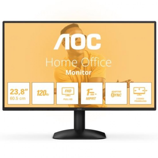 AOC 23.8" 24B31H IPS Monitör 1ms Siyah