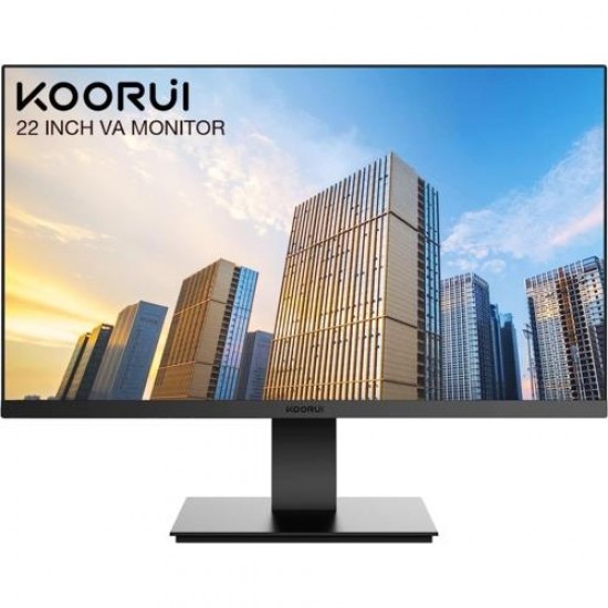 Koorui 21.5" 22N1 LED 75Hz Monitör Siyah 6ms