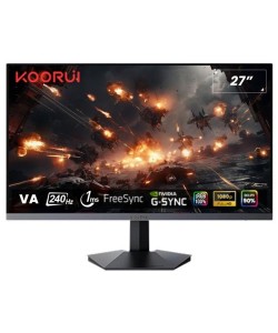 Koorui 27" GN02 Gaming 240Hz Monitör Siyah 1ms