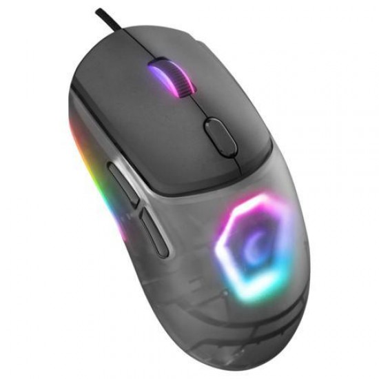 Rampage Hyalo M1 Siyah Değiştirilebilir 3 Kapaklı RGB 12000 DPI Gaming Oyuncu Mouse