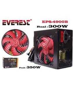 Everest EPS-4900B 350w Peak (Real 300w) Güç Kaynağı  2xIDE/4xSATA 4+4P CPU 12cm Fan ATX