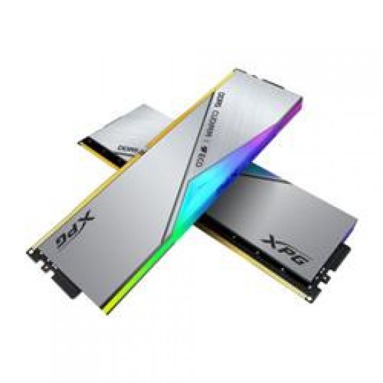 XPG Lancer CUDIMM 48GB (2x24GB) DDR5 8800MHz DUAL AX5CU8800C4224G-DCLACRSG  Gümüş/CL42/RGB