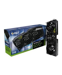 Palit RTX5070Ti GAMINGPRO-S 16GB 256Bit GDDR7  3x DP, HDMI, DLSS 4, NVIDIA Reflex 2