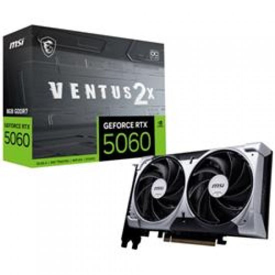 MSI VGA GEFORCE RTX 5060 8G VENTUS 2X OC 8GB GDRR7 128B DX12  PCIE 5.0 X16 (3XDP 1XHDMI)