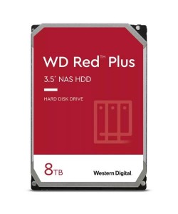 WD RED PLUS 3,5" 8TB 256MB 5640RPM WD80EFPX