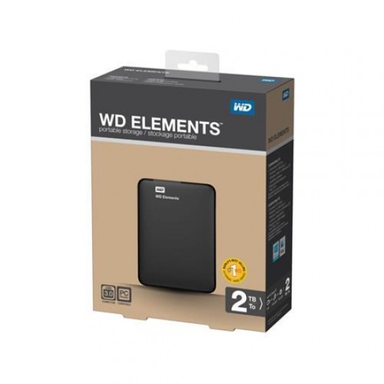 WD 2.5" 2TB Elements WDBU6Y0020BBK Siyah