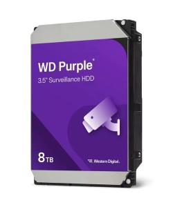 WD PURPLE 3,5" 8TB 256MB 5640RPM WD85PURZ