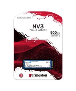 Kingston NV3 500GB SSD PCIe 4.0 m.2 NVMe SNV3S/500G