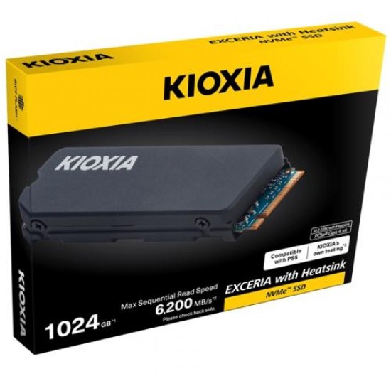 Kioxia Exceria 1TB m.2 NVME LSC11K1T02G8 HEATSINK