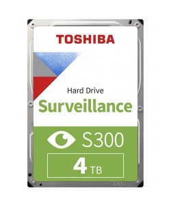 Toshiba 3,5" S300 4TB 256MB 5400RPM HDWT840UZSVA