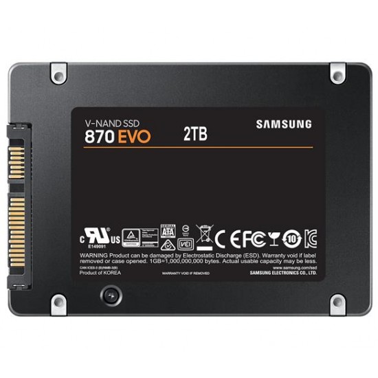 Samsung 870 EVO 2TB SSD Disk MZ-77E2T0BW
