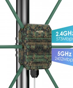 Mesh WiFi Extender Outdoor Access Point AX3000 Long Range Outdoor  Dual Band