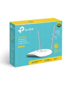 TP-Link TD-W9960 300Mbps Wi-Fi VDSL/ADSL Modem Router  2× Anten,3× Fast Ethernet LAN, 1× Fast Ethernet WAN/LAN,1× RJ11