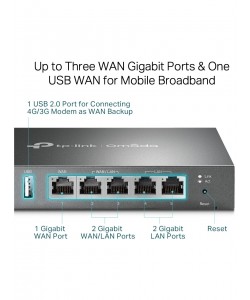 TP-Link ER605 Omada Gigabit VPN Router