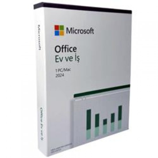 Microsoft Office 2024 Ev ve İş Kutu TR Win/Mac EP2-06692  Word, Excel, Power Point, Outlook, Onenote
