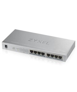 Zyxel GS-1008HP 8Port 10/100/1000 Gigabit PoE Switch  GS1008HP-EU0101F, Yönetilmez, PoE, 60W