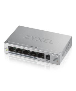 Zyxel GS-1005HP 5Port 10/100/1000 Gigabit PoE Switch  GS1005HP-EU0101F, Yönetilemez, 4Port PoE, 60W