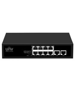 UNV NSW2010-10T 8 Port 10/100 PoE +2Port 10/100 Ethernet 96W PoE Yönetilemez Switch