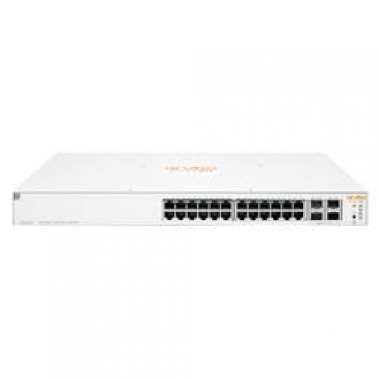 HPE Aruba JL683B 1930-24G-PoE 24Port Gigabit Switch  Yönetilebilir, 4SFP+, 195W PoE