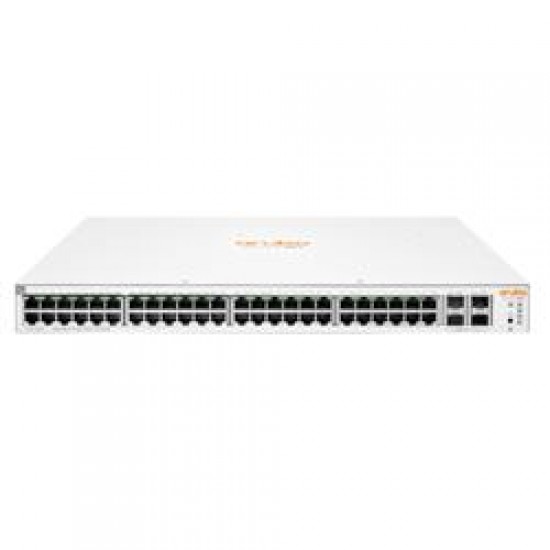 HPE Aruba JL686B 1930-48G 4SFP+ 48Port Gigabit PoE Switch  Web Yönetilebilir, 370W PoE, 4SFP+