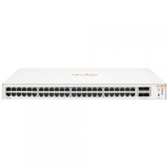 HPE Aruba JL814A 1830-48G 4SFP 48Port Gigabit Switch  Web Yönetilebilir, 4SFP