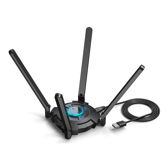 AX5400 tri-frequency WiFi6 tri-band wireless adapter Vitesse Ultra