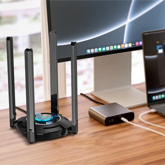 AX5400 tri-frequency WiFi6 tri-band wireless adapter Vitesse Ultra