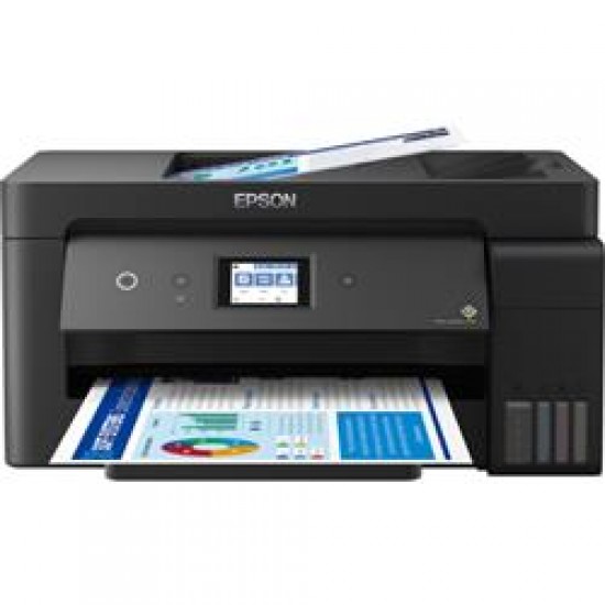 Epson L14150 Renkli Tanklı Fax-Fot-Tar-Yazıcı A3 (Tarayıcı ve Fotokopi A4 )  17/9 syf,USB, Ethernet, WiFi, Wi-Fi Direct